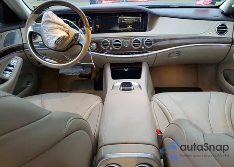 2015 Mercedes-Benz S 550 4Matic z USA, uszkodzony, nr VIN WDDUG8FB9FA172914